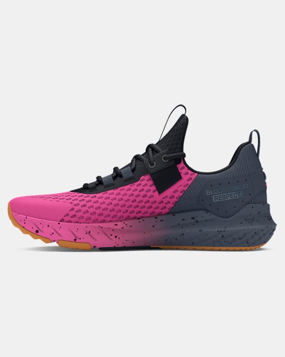 Women's Project Rock BSR 4 Training Shoes in Pink image number 1